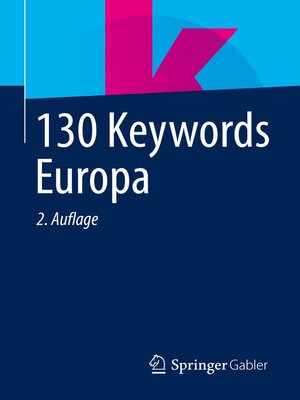 cover image of 130 Keywords Europa